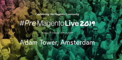 People of the magento community waving at premagento live