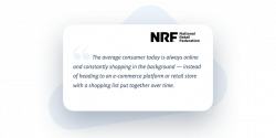 A quote by the National Retail Federation about the Convenience Economy