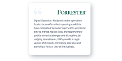A forrester quote about DOP